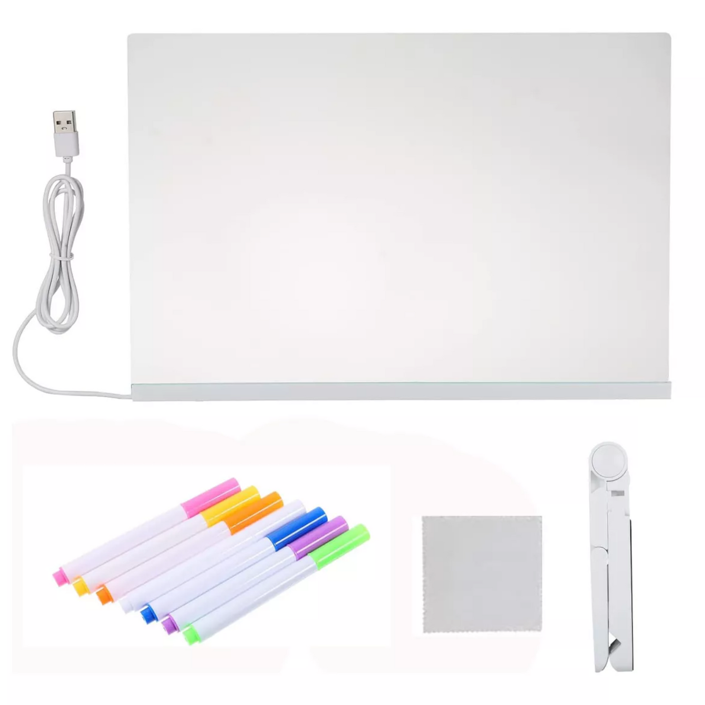 Pizarra Lampara LED Acrílica + 7 Colores